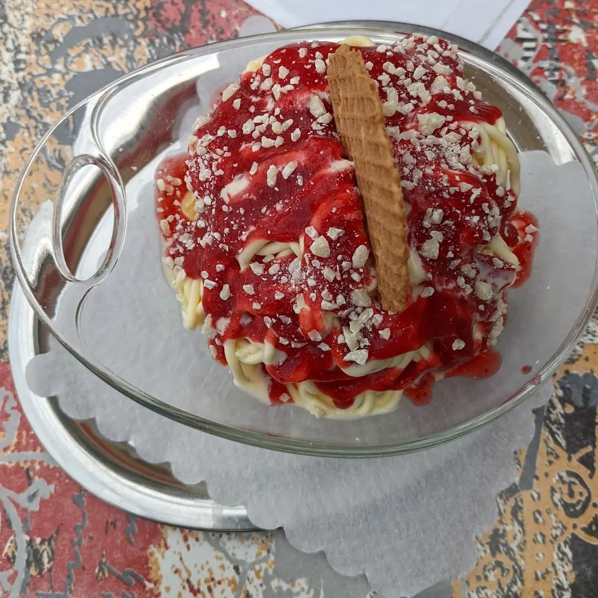 Spaghetti-eis