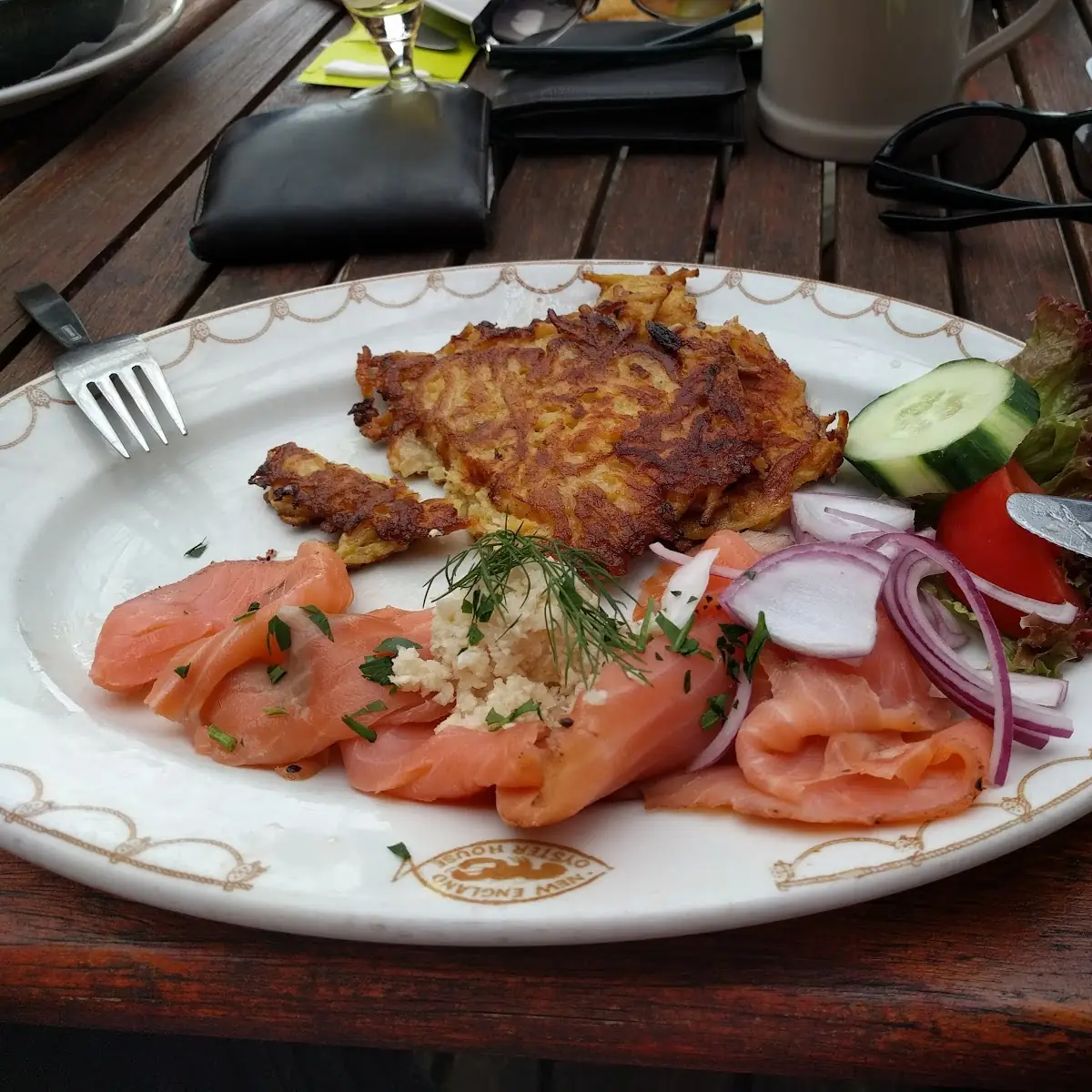 Fischerfrühstück, Restaurant Brücke Hooksiel