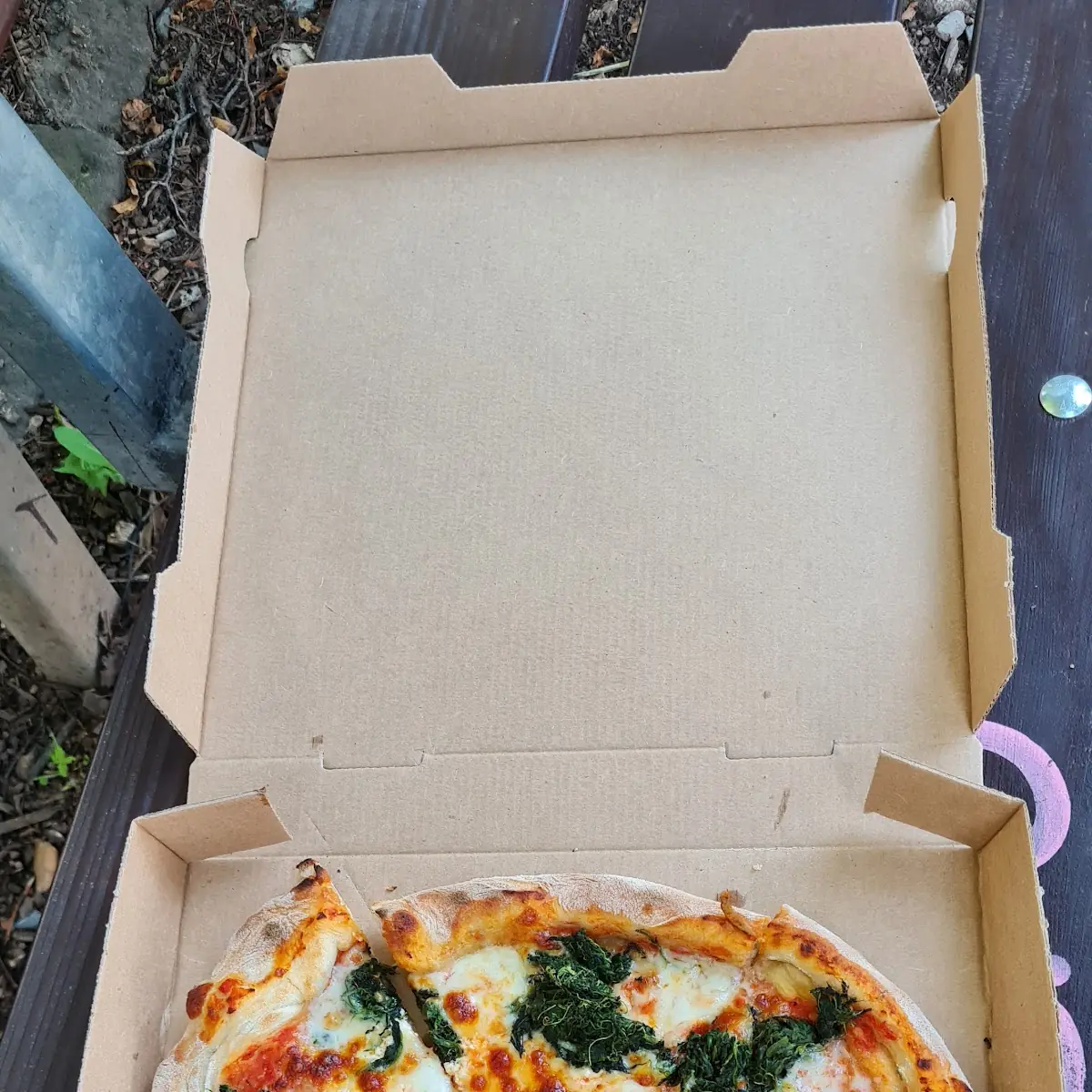 Spinat Pizza