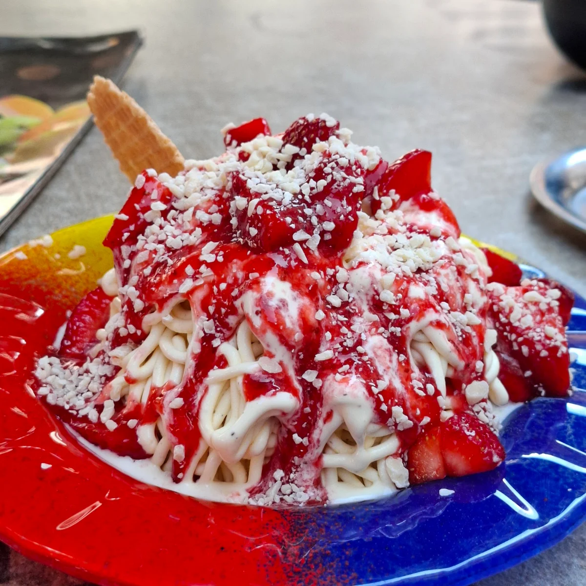 Spaghetti Eis