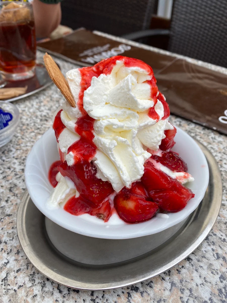 Erdbeere Eis