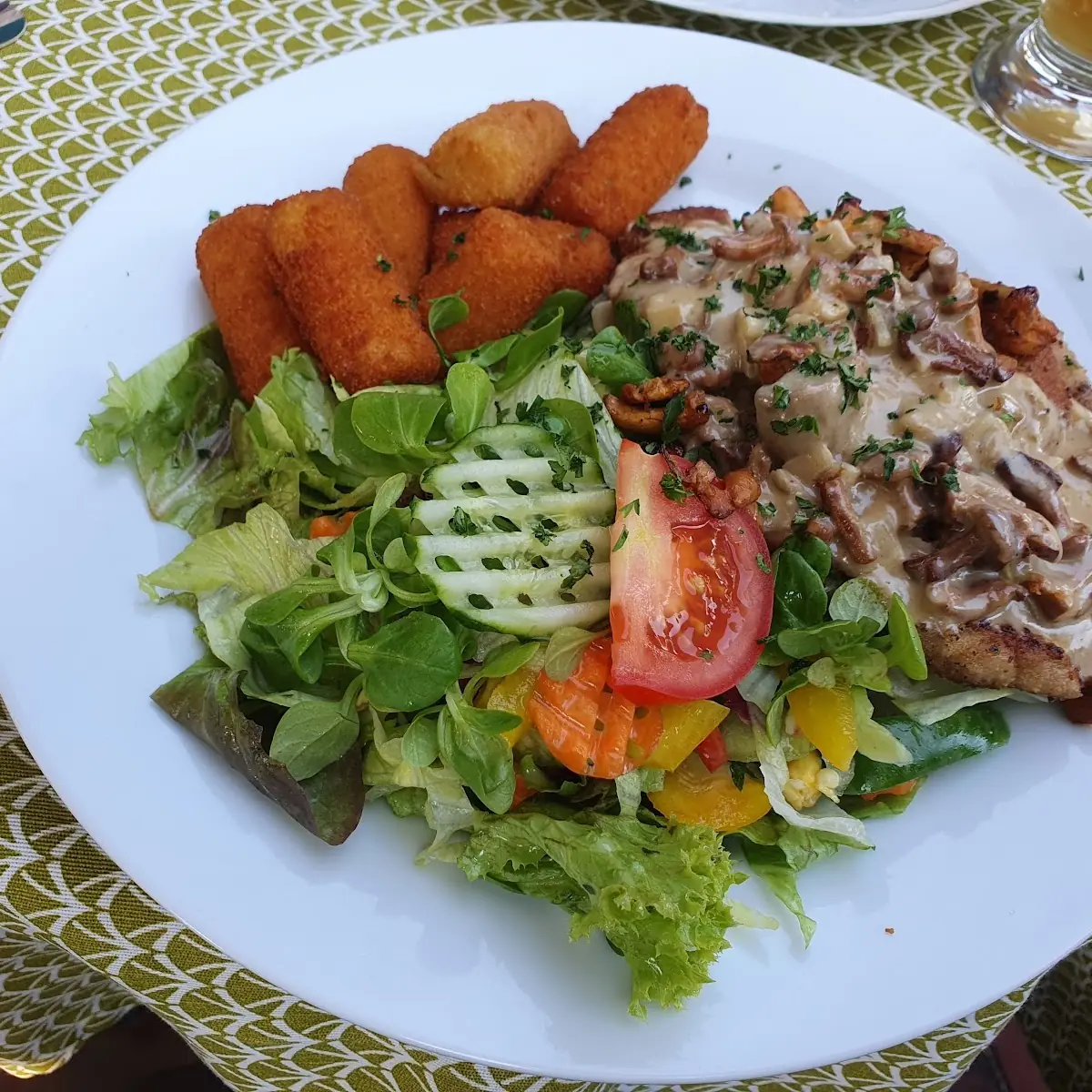 Pifferling Schnitzel