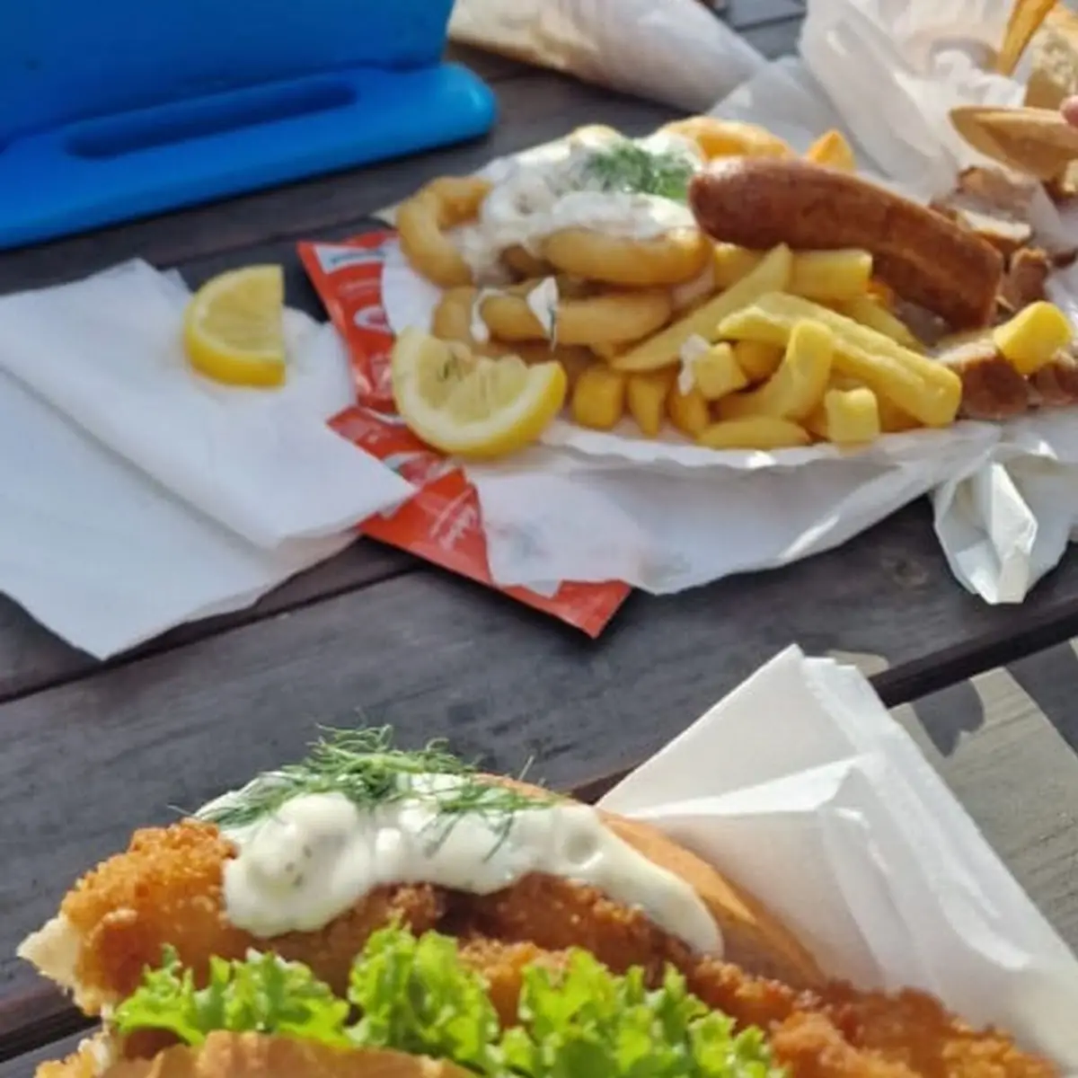 Backfish, Fischbrötchenkutter Anja