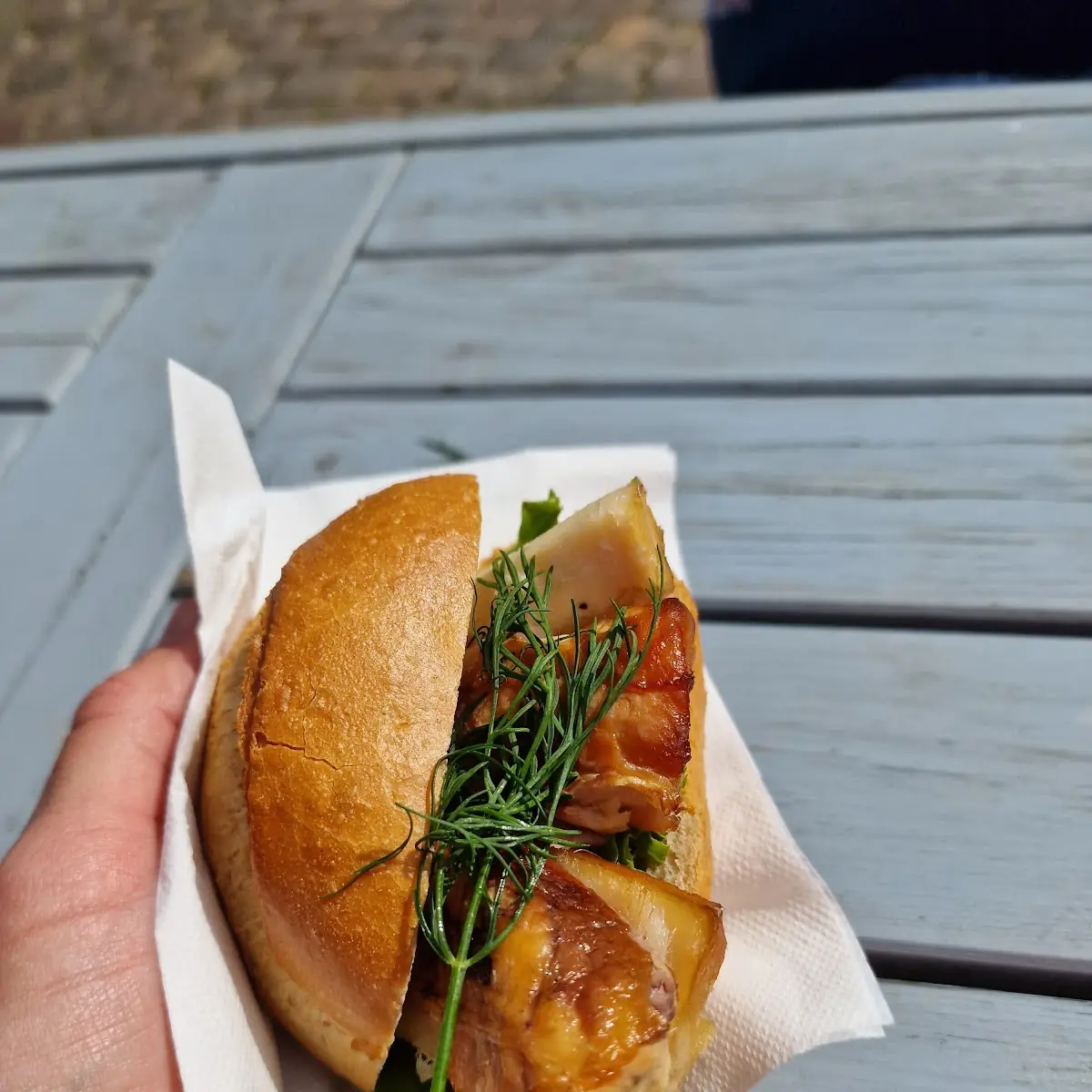Heilbutt, Fischbrötchenkutter Anja