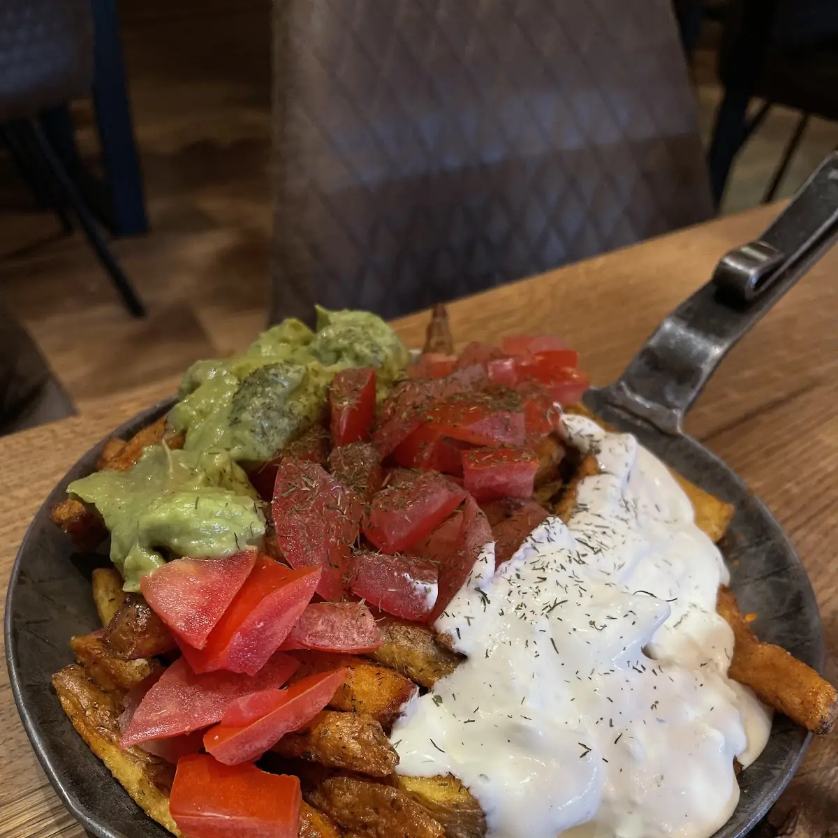 Poutine Grünzeug
