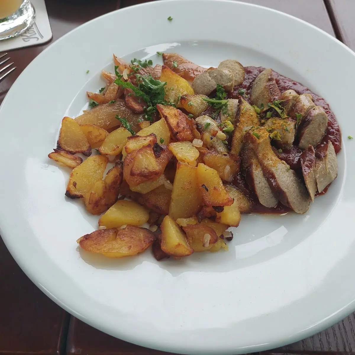 Kalbscurrywurst