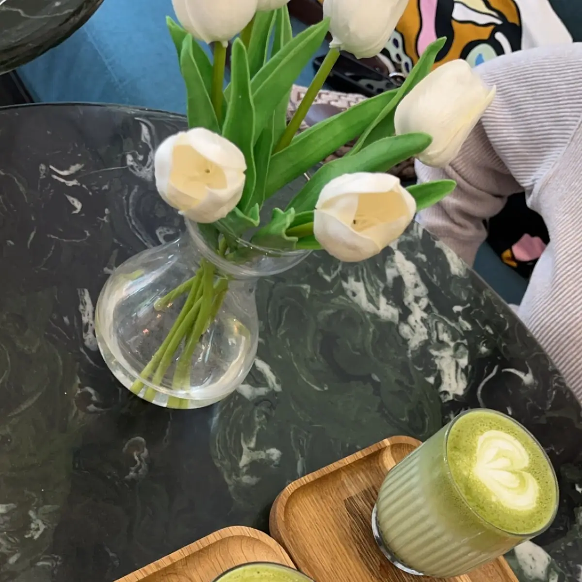 Matcha Latte, Ein Blick Café