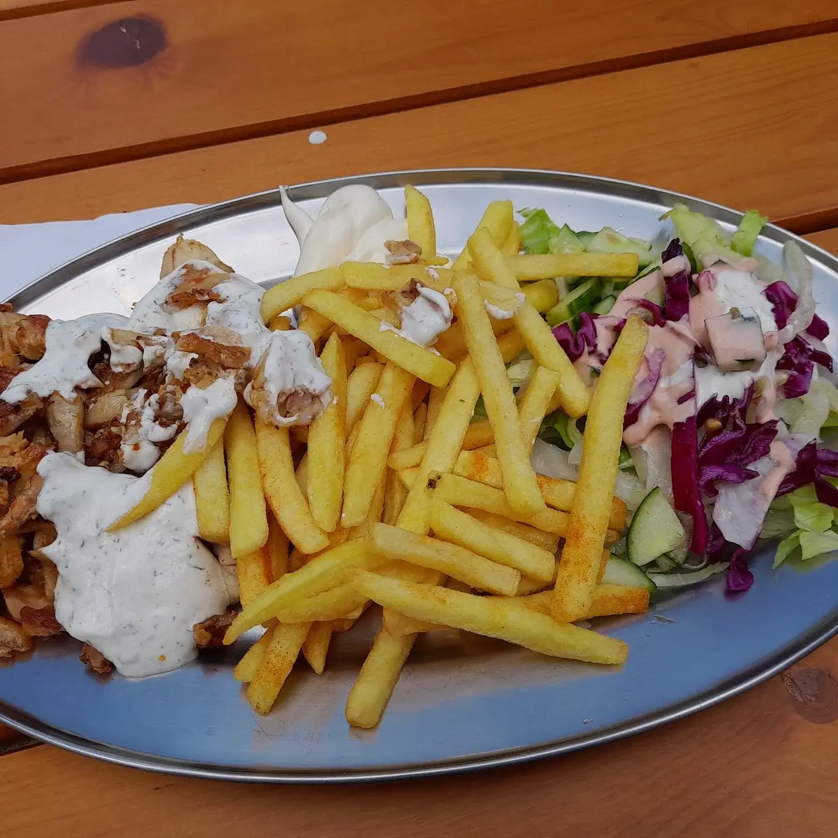 Hähnchendönerteller