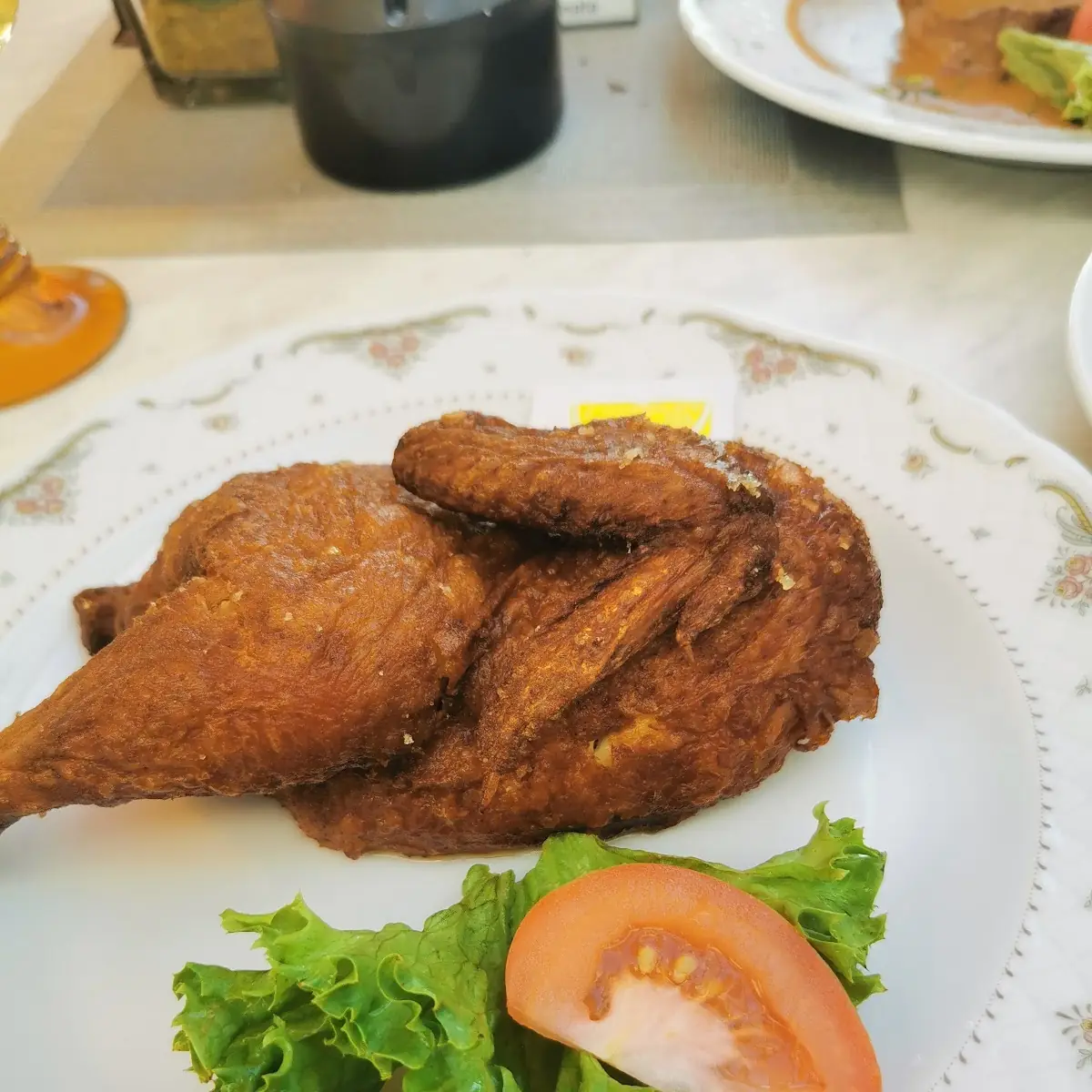 Halbes Hähnchen