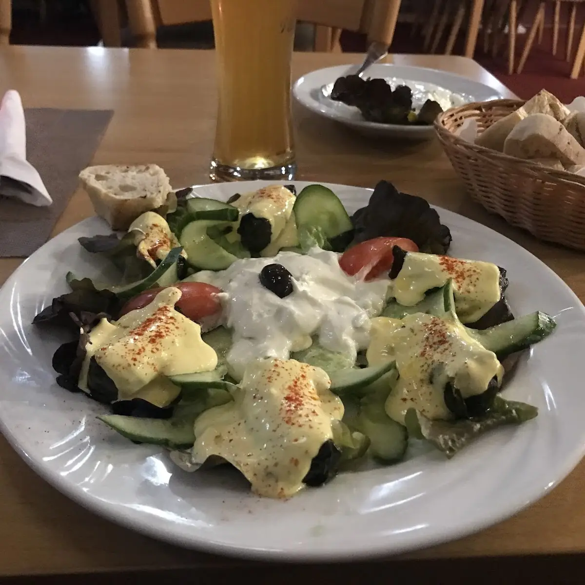 Weinblätter Warm