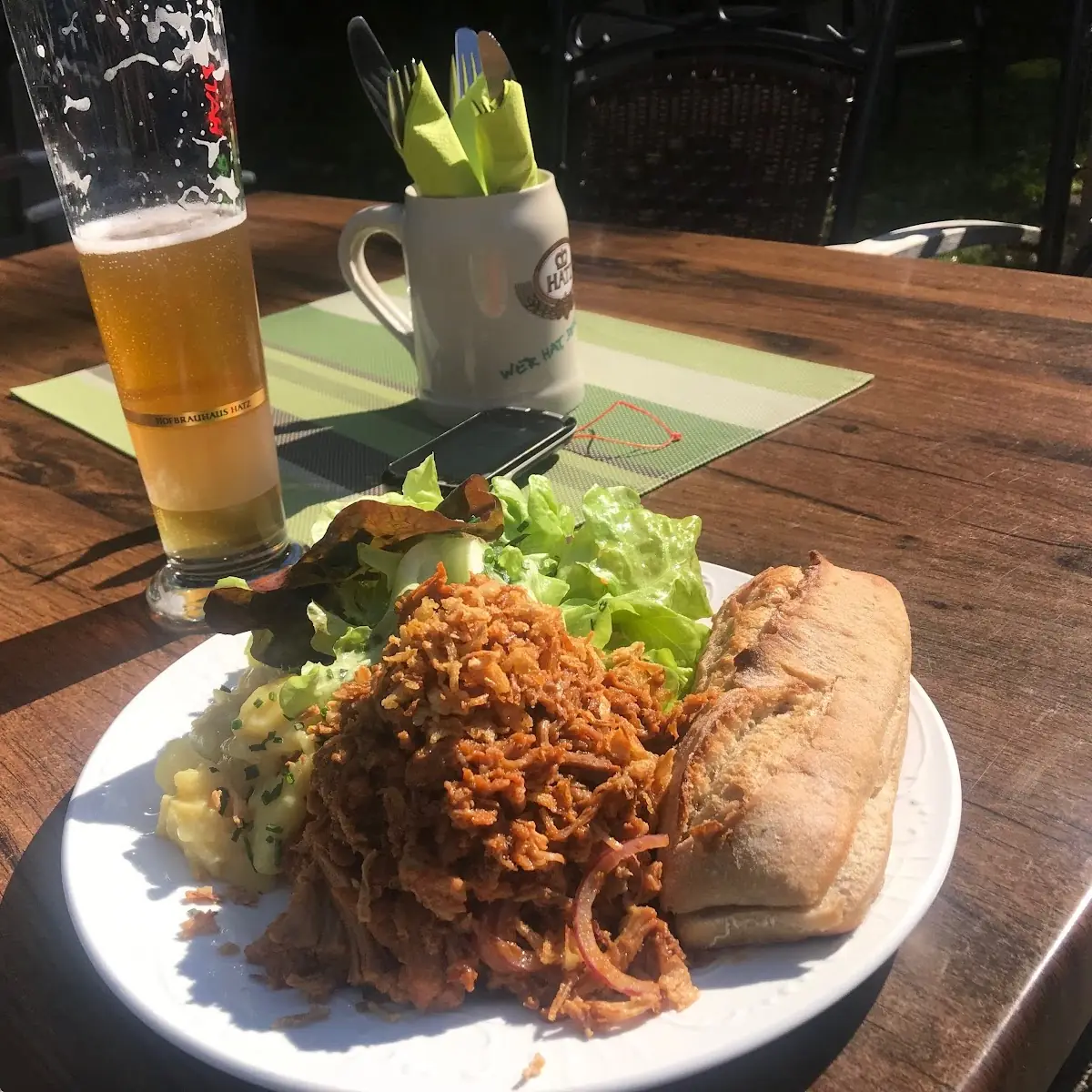 Pulled Beef Burger