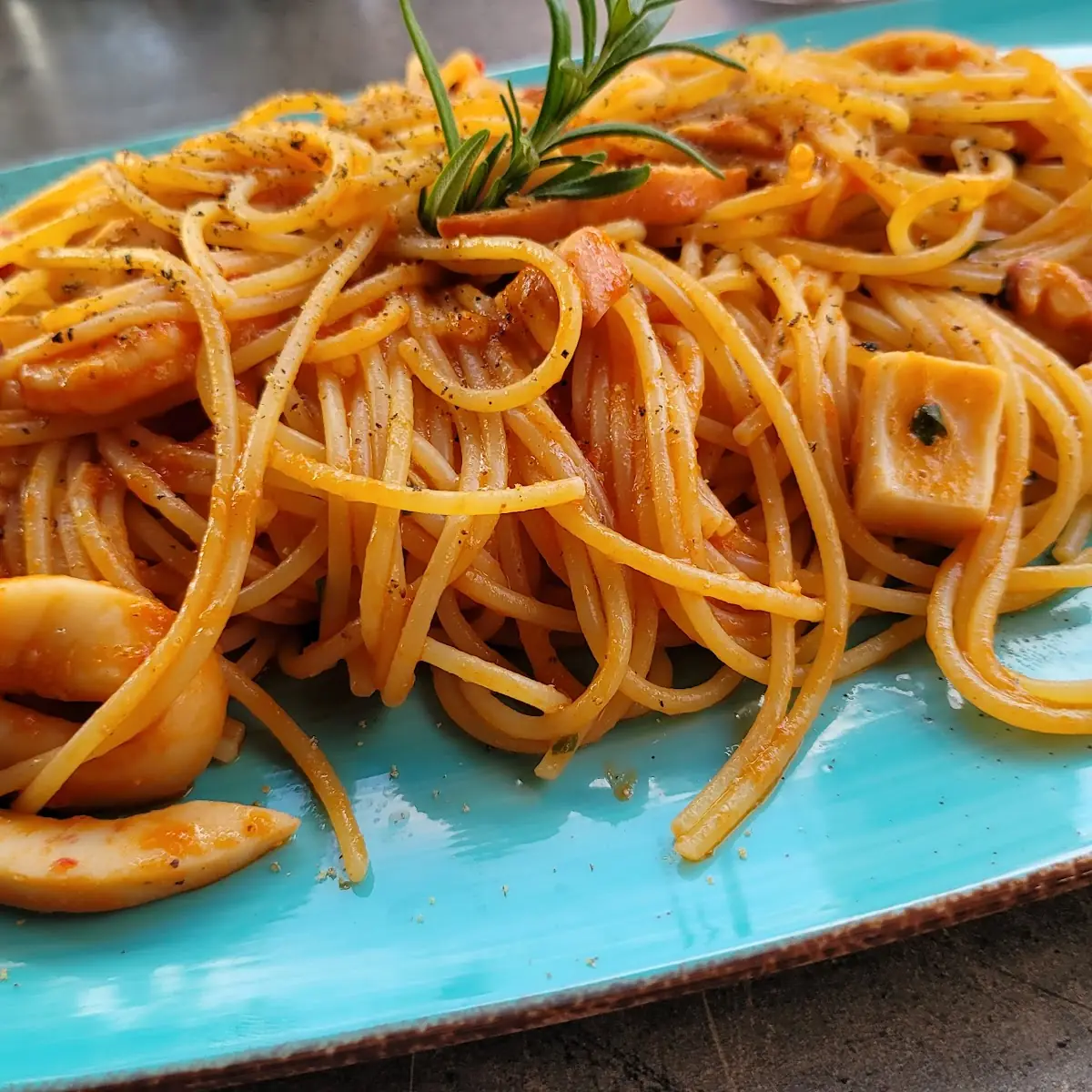 Spaghetti Meeresfrüchte