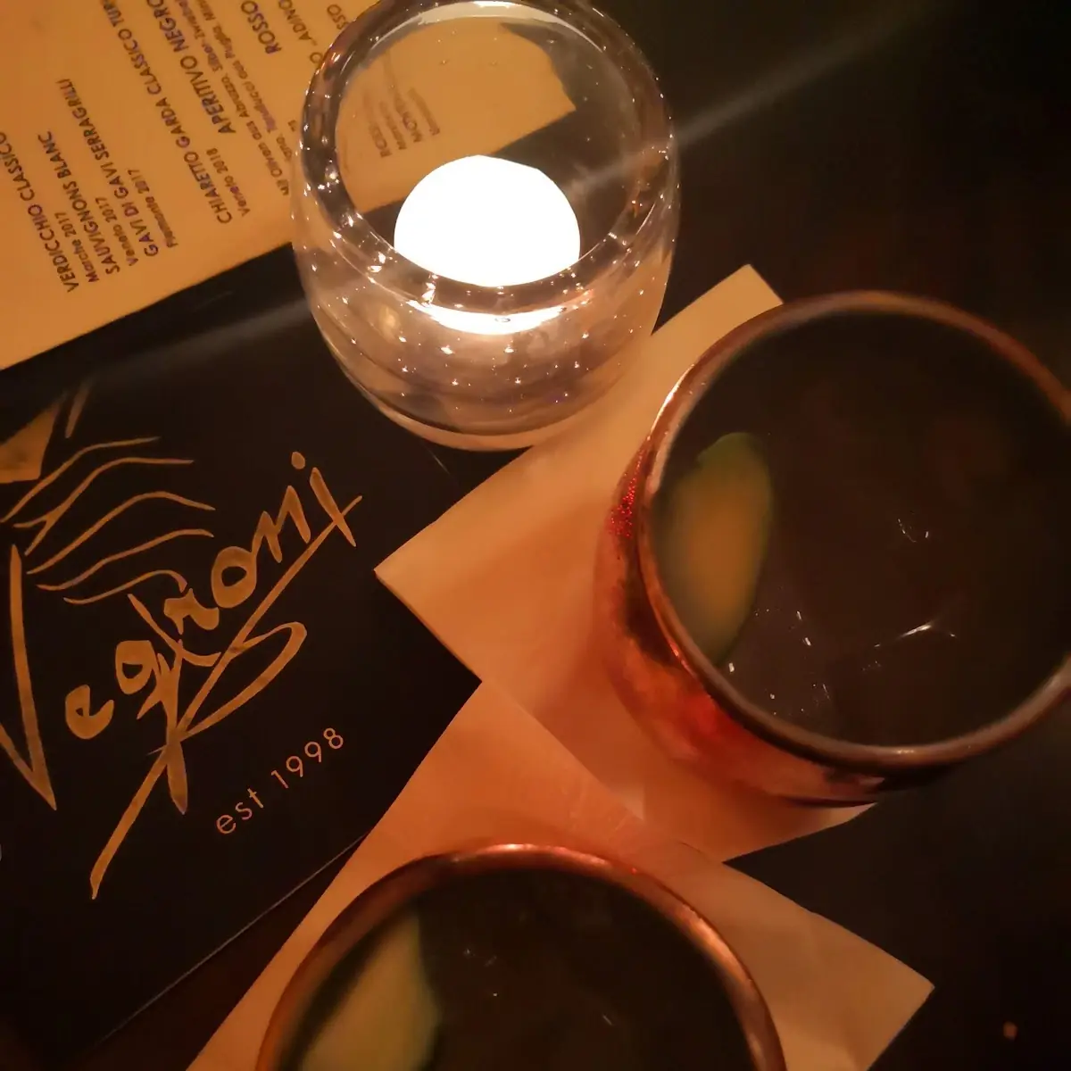 Moskau Moscow Mule, Negroni Bar