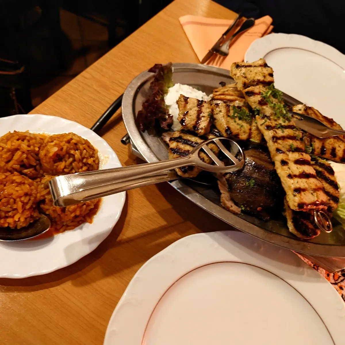 Grillteller, Restaurant Syrtaki