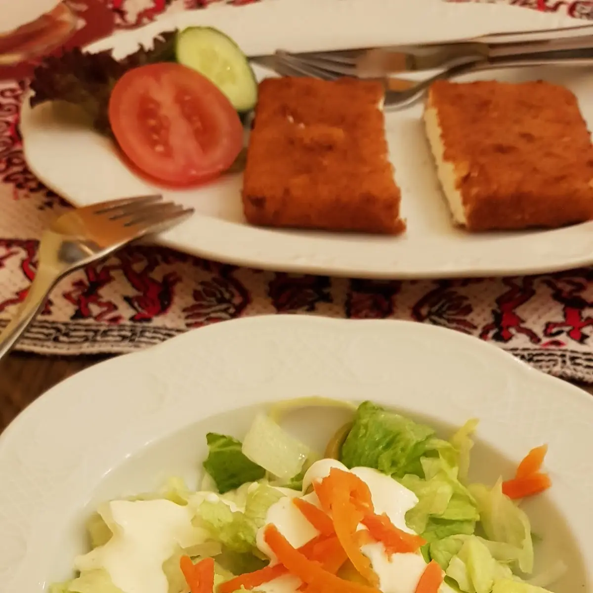 Salat Teller, Restaurant Syrtaki