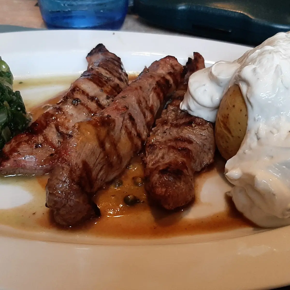 Lammfilet Mit Spinat