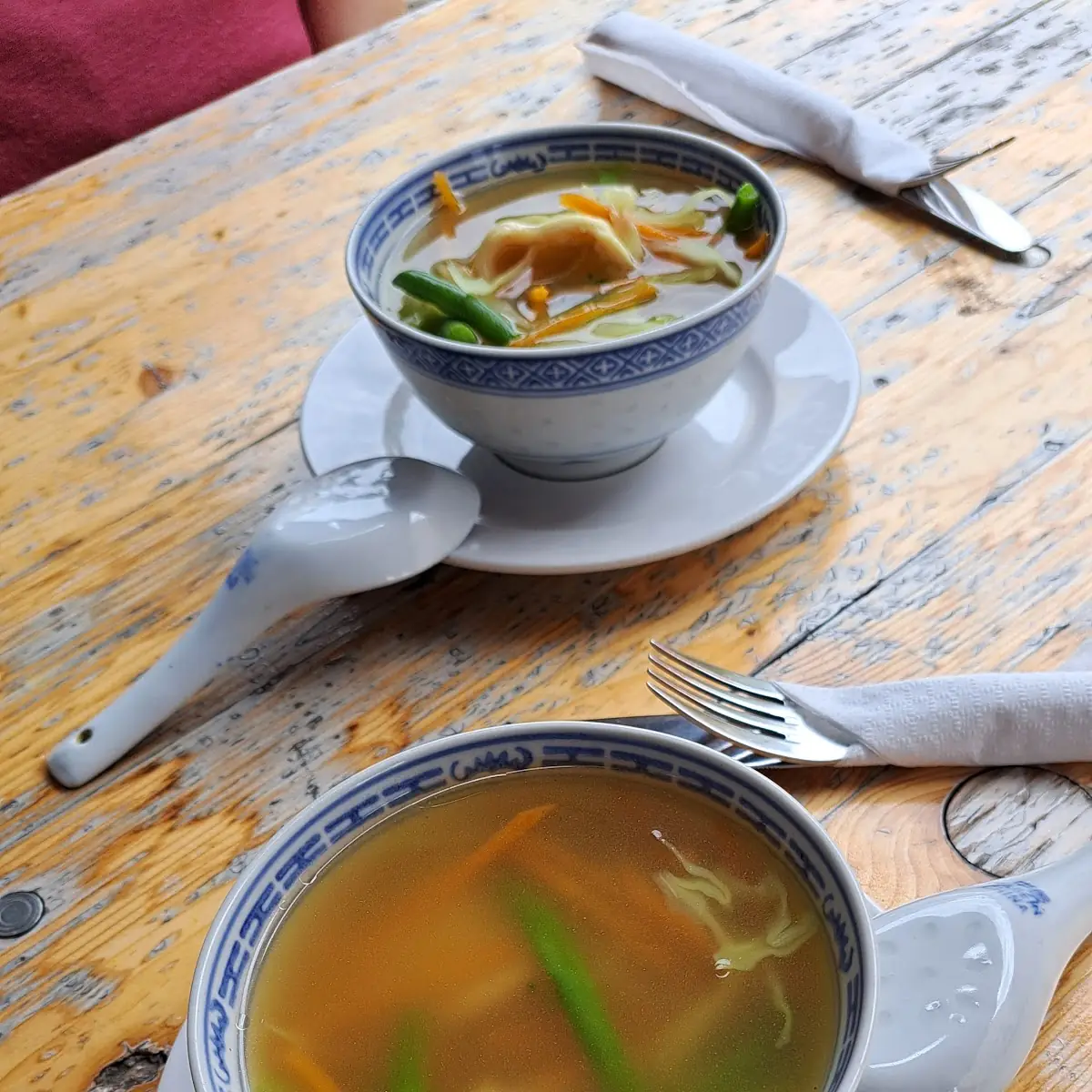 Hühnerfleischsuppe