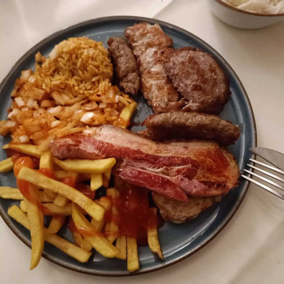 Grillteller Einzelportion