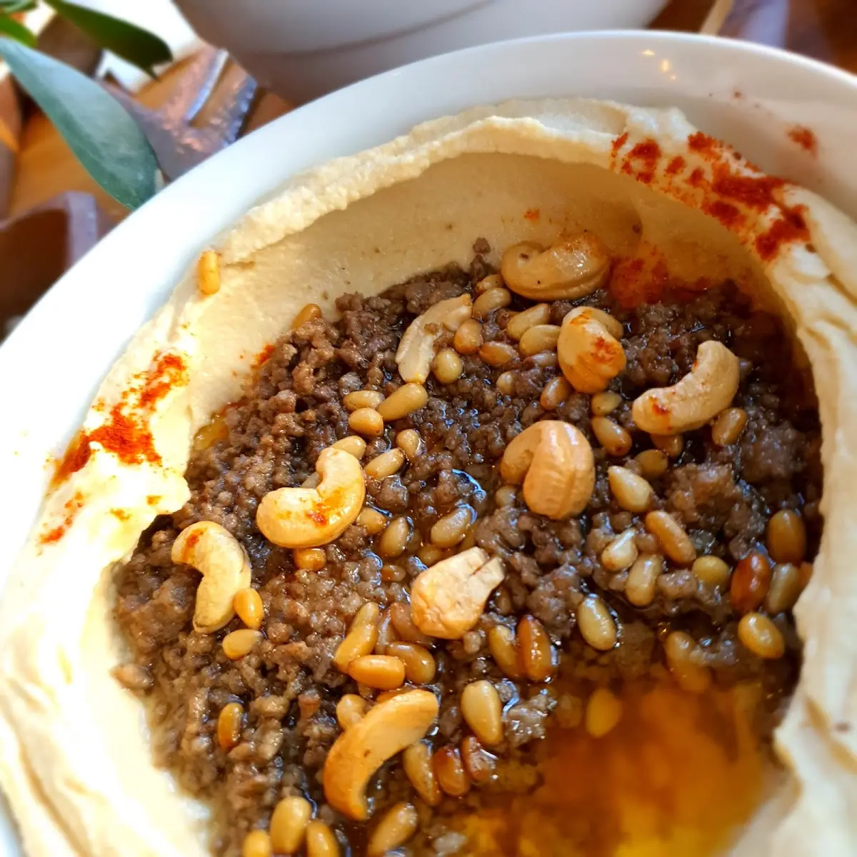 Hummus Mit Hackfleisch