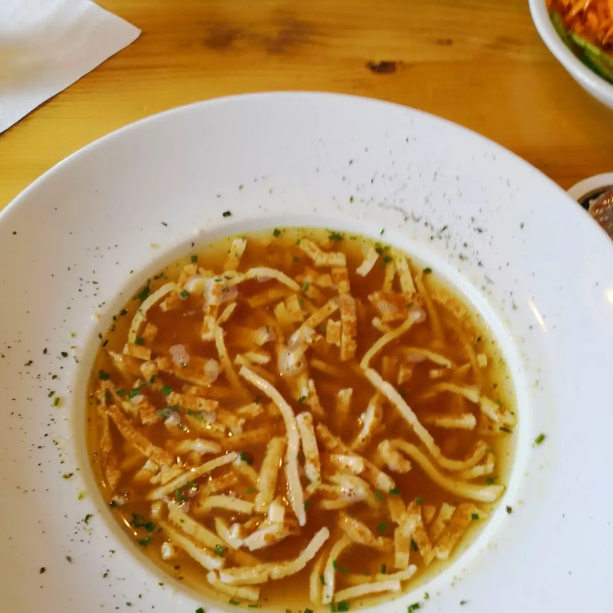 Flädlessuppe