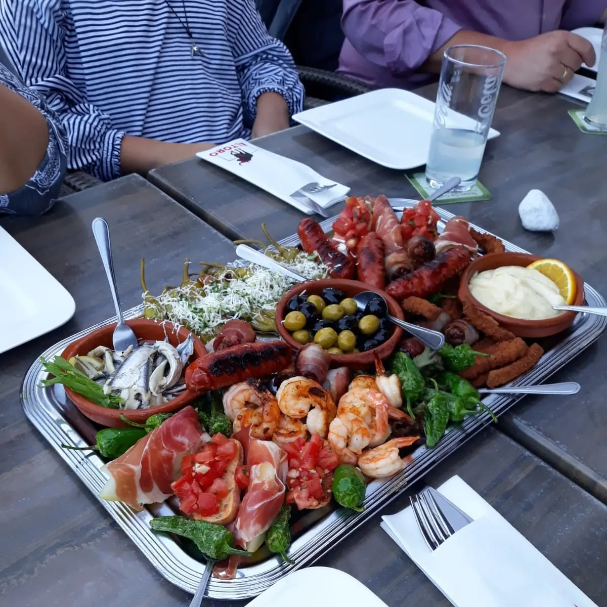 Gemischte Tapasplatte
