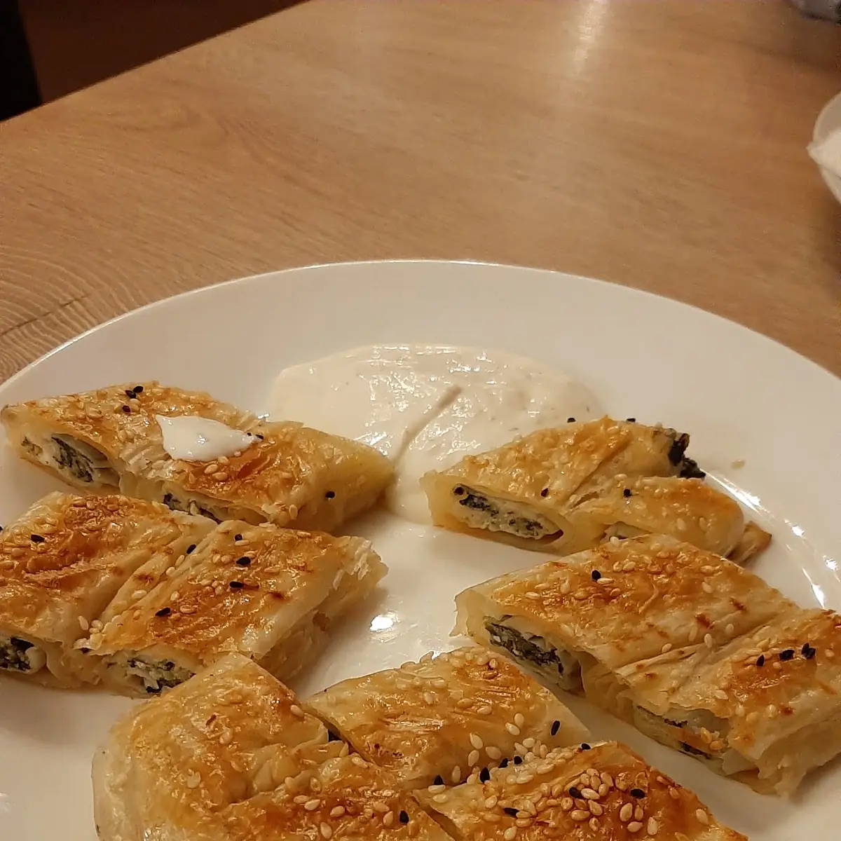Börek Mit Spinat