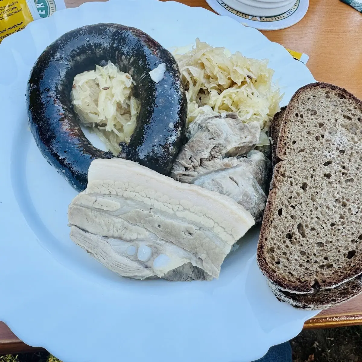 Schlachtplatte, Wirtshaus Waldesruh Wenigumstadt