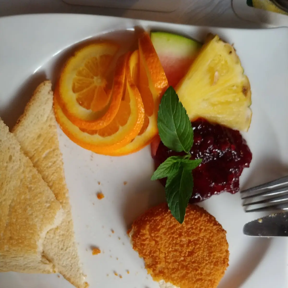Gebackener Camembert