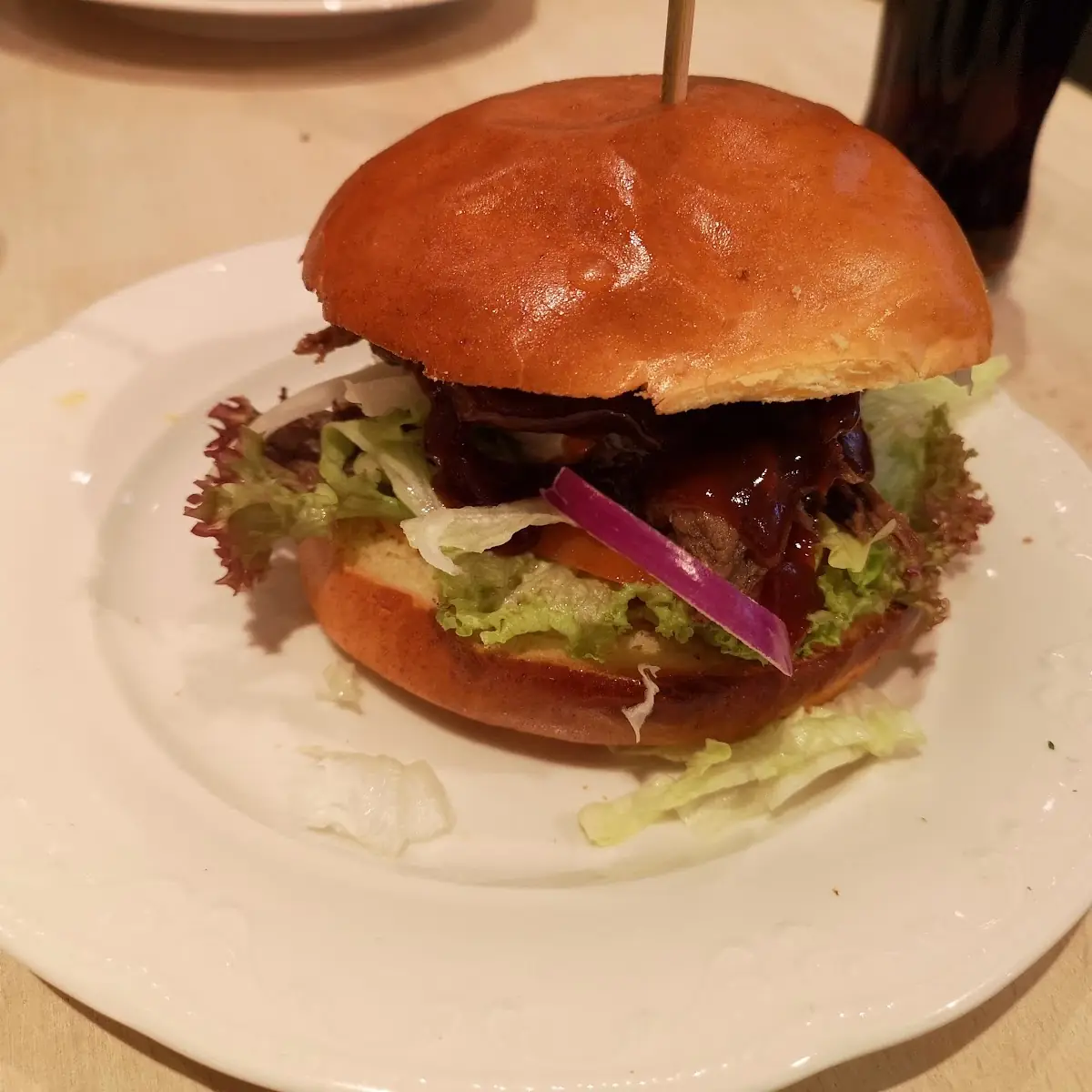 Pulled Beef Burger