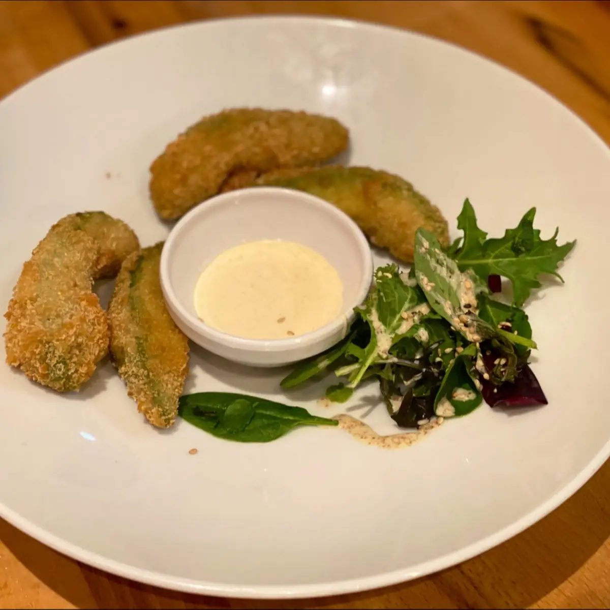 Frittierte Avocado