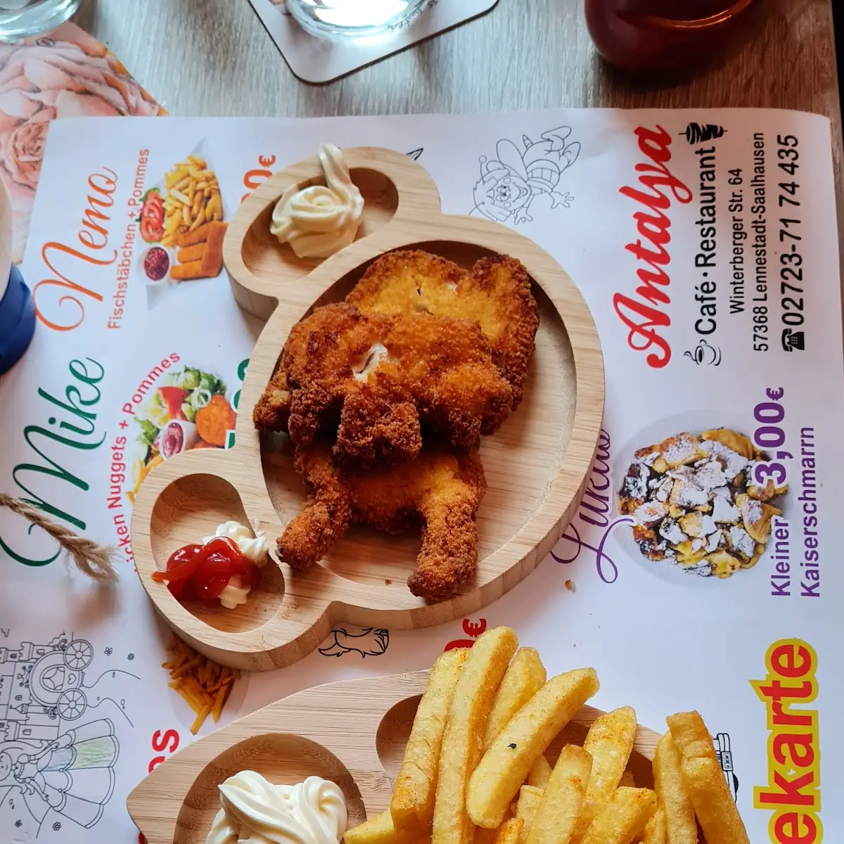 Kinder Menü