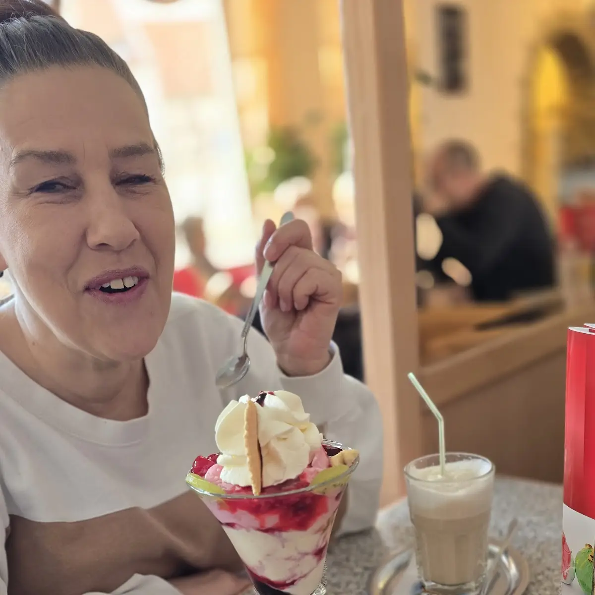 Früchte Becher