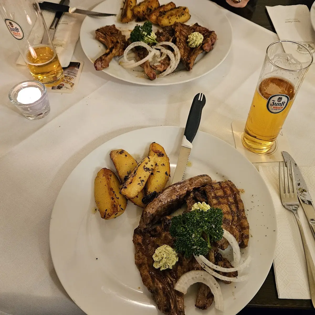 Lammfilet, Restaurant Alt Athen - Oberbantenberger Hof