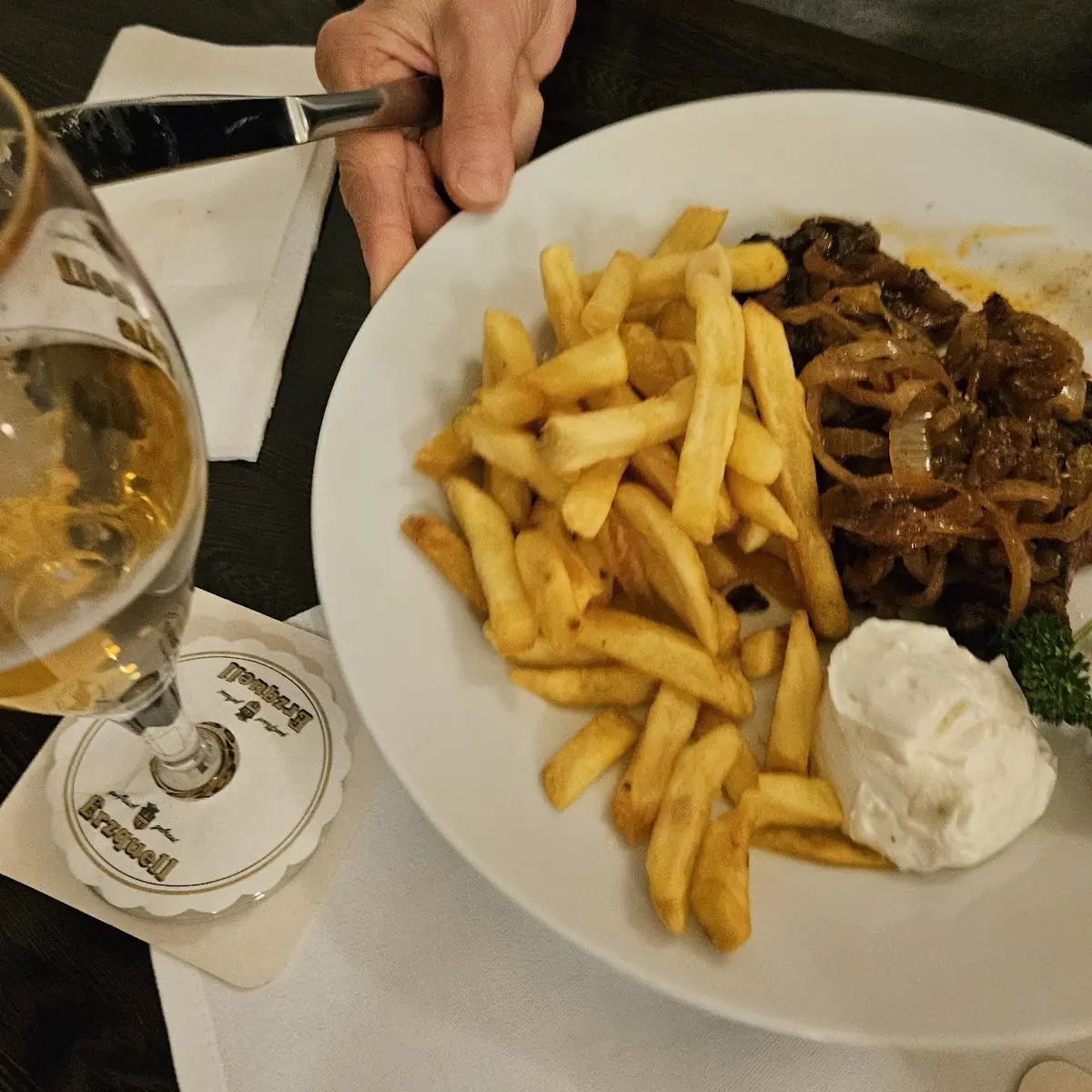 Leber, Restaurant Alt Athen - Oberbantenberger Hof