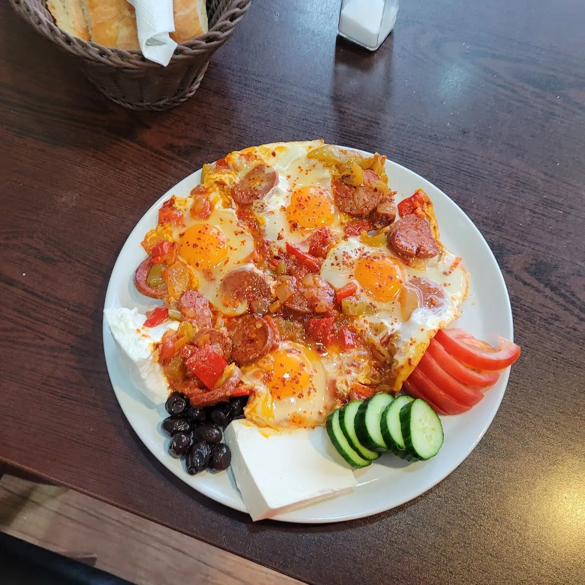 Frühstück Teller