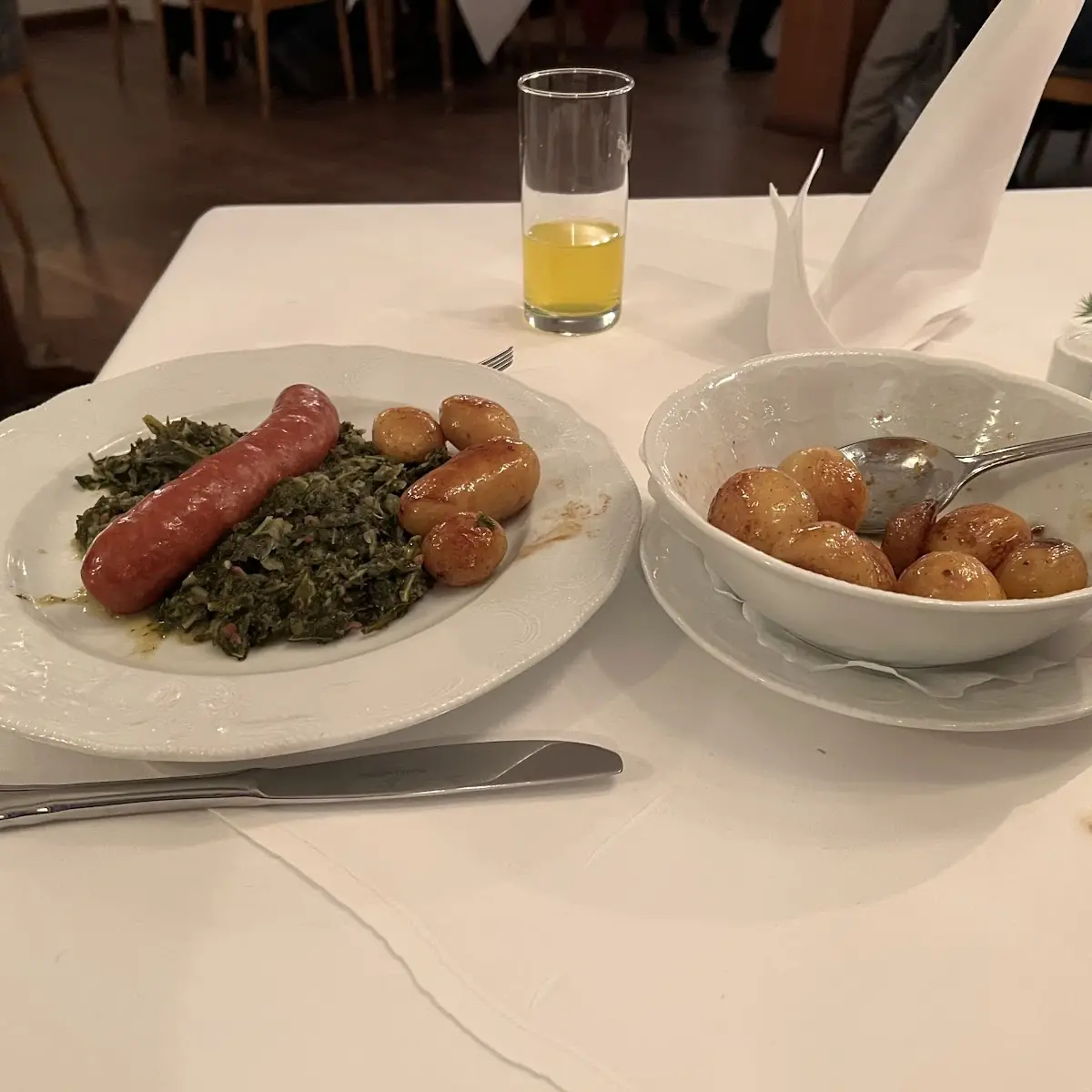 Grünkohlplatte