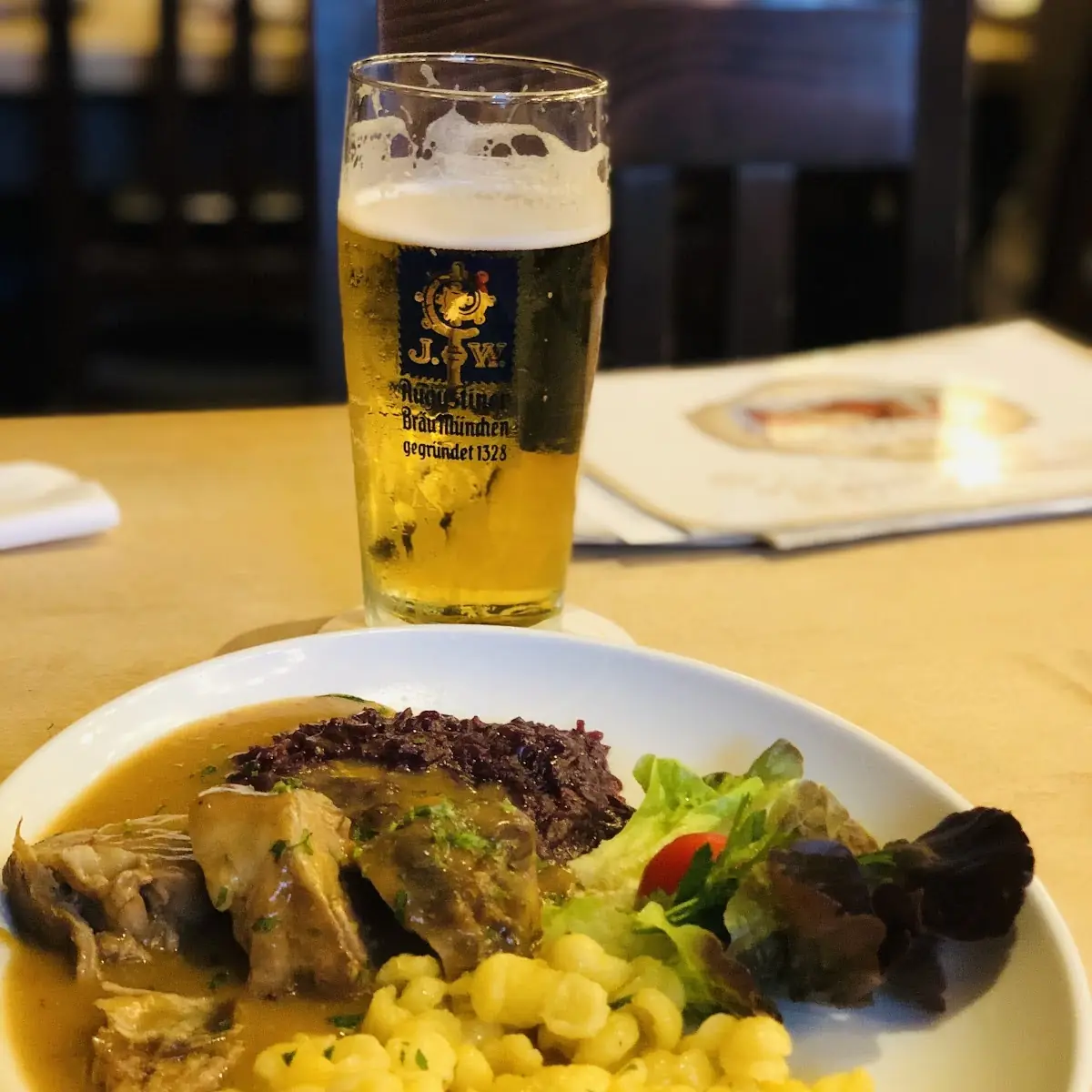 Spätzle, Augustiner Klosterwirt