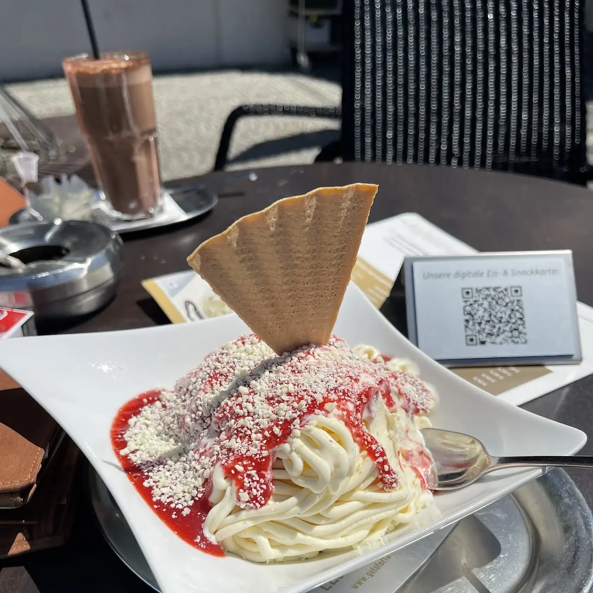 Spaghetti Eis