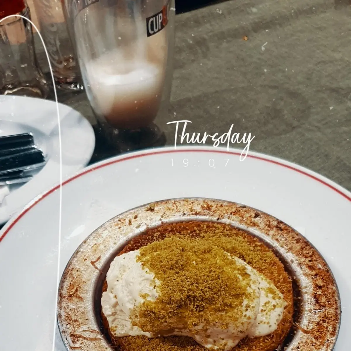 Künefe, Lades Holzkohlegrill Restaurant Hamburg