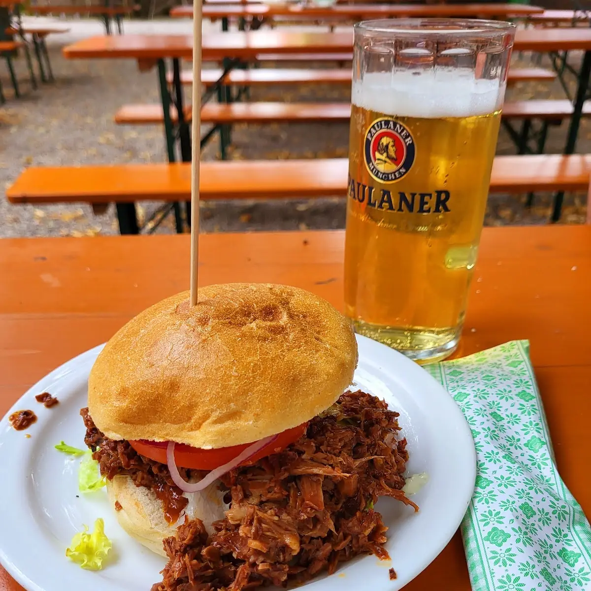 Pulled Pork Burger