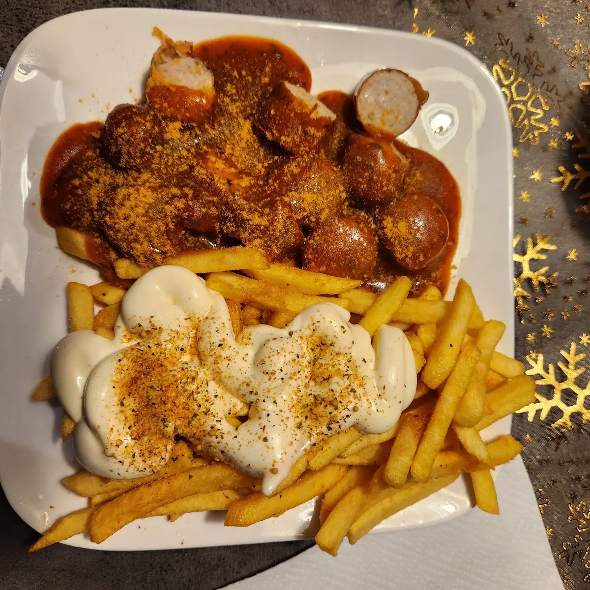 Curry Worst Menü