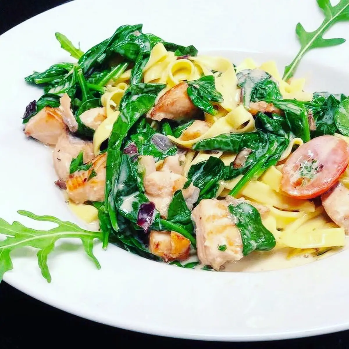 Salmone E Spinaci