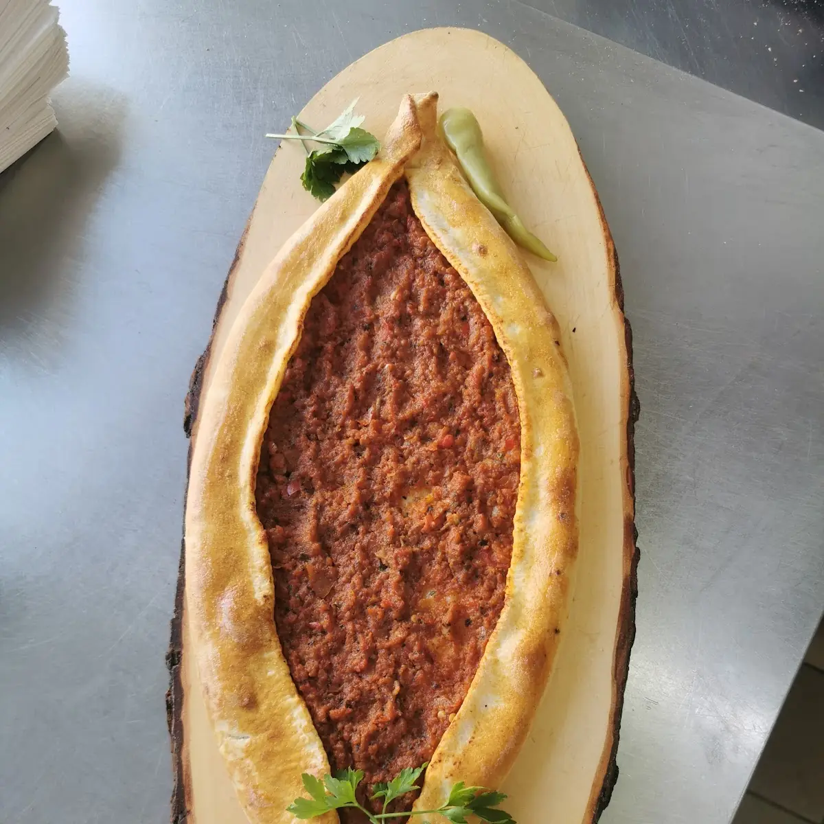 Hackfleisch Pide