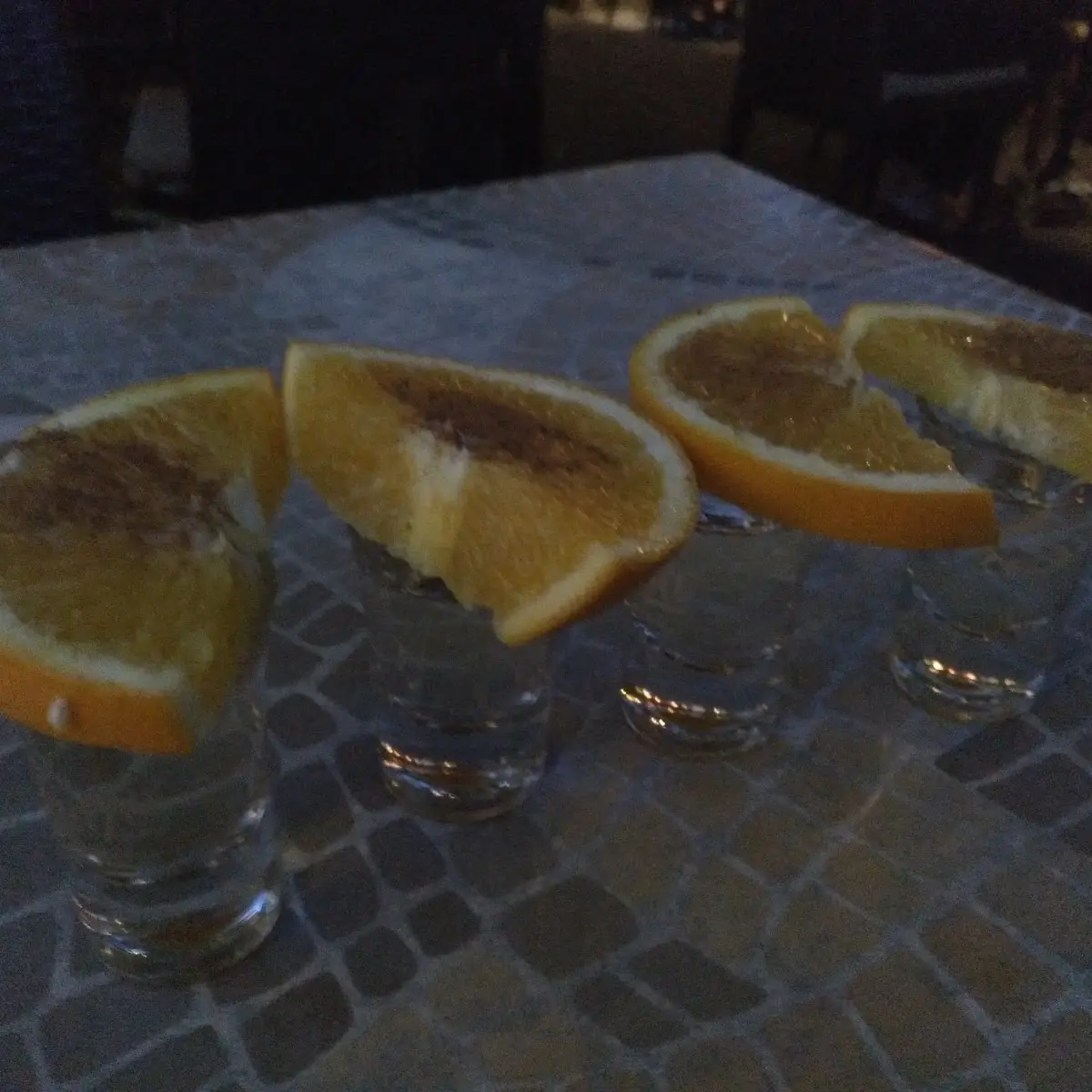 Brauner Tequila
