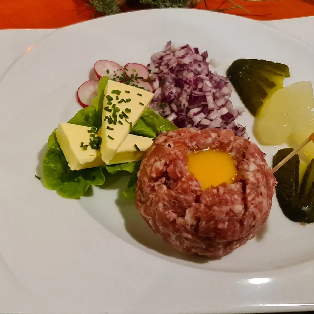 Hackepeter Mit Eigelb