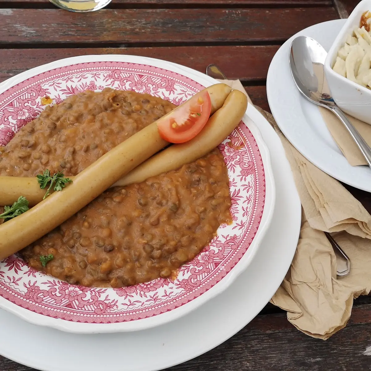 Linsen Mit Spätzle