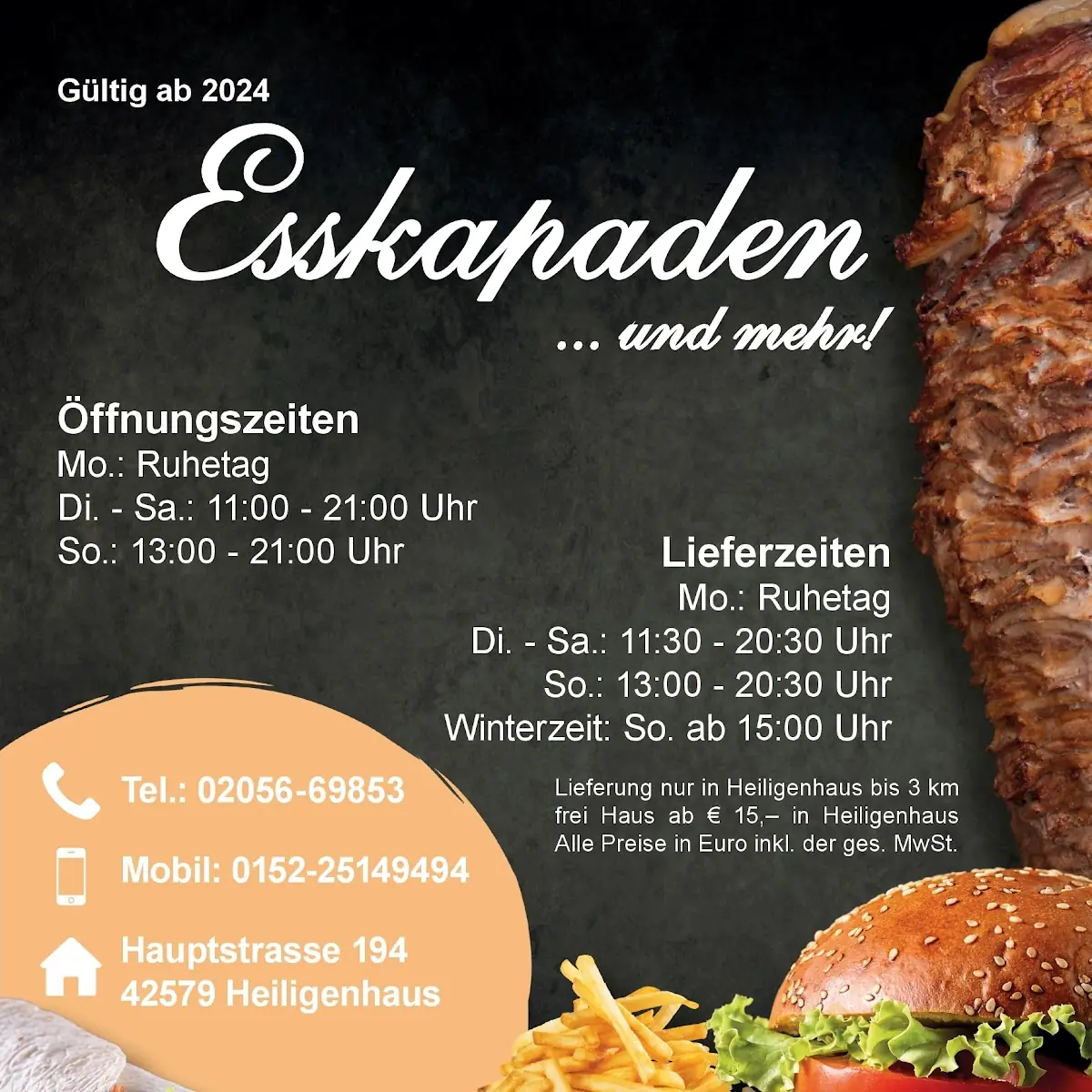 Highlights, Esskapaden