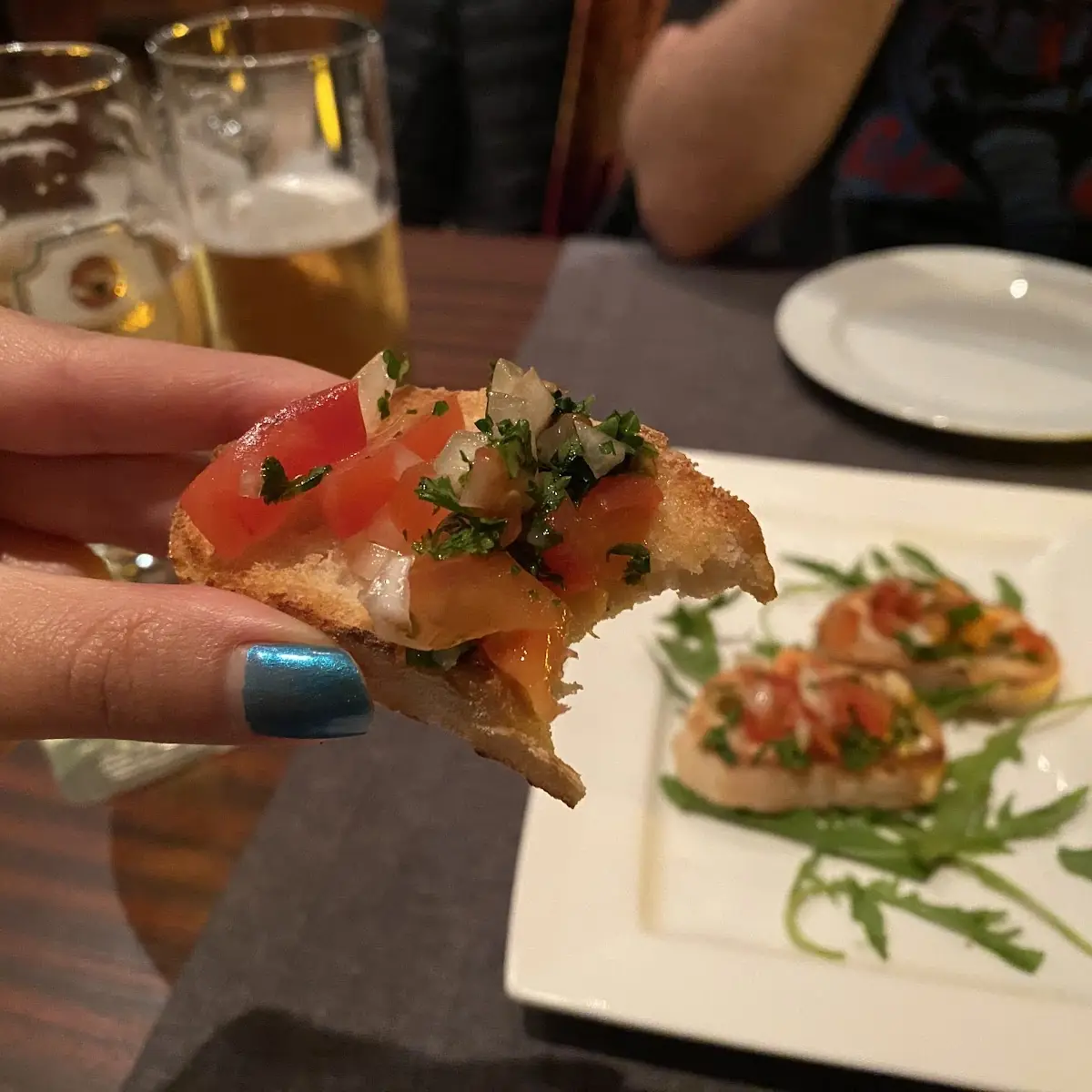 Bruschetta, Pizzeria Rusticale