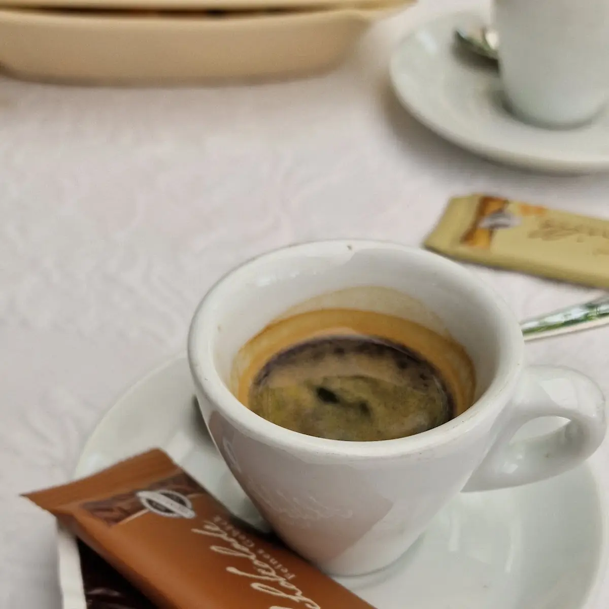 Espresso, Gasthaus Helleberg