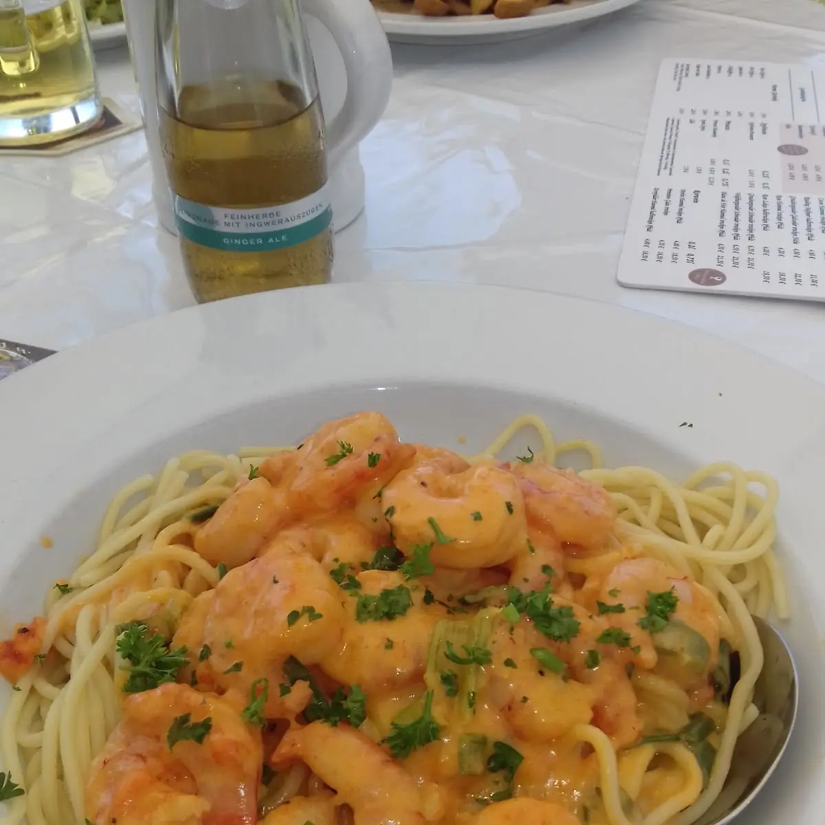 Scampi, Gasthaus Helleberg
